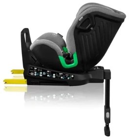 Lionelo - Forgatható autós gyerekülés bázissal HARMONY i-Size 40-150 cm fekete/szürke