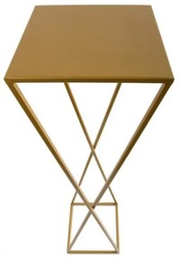 Virágállvány 100x24 cm arany színben