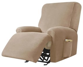 Relax Fotel Huzat (bársonyos, 1 üléses, kapucsínó, rugalmas)