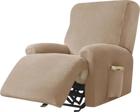 Relax Fotel Huzat (bársonyos, 1 üléses, kapucsínó)