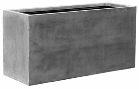 Pottery Pots Jumbo Jort virágcserép, szürke, többféle méretben – Fazekas edények méret: XL - h 75 cm