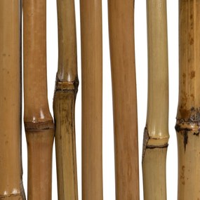 Natúr színű bambusz polcos állvány 78x165x40 cm Manali – Ixia