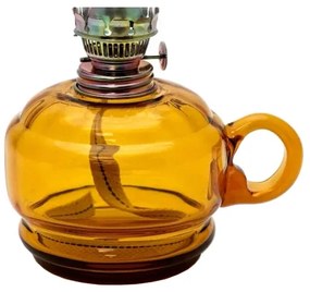 Olajlámpa MONIKA 34 cm borostyán