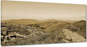 Festmények 115x55 Bieszczadzki tájkép