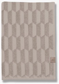 Bézs pamut törölköző szett 2 db-os 35x55 cm Geo – Mette Ditmer Denmark