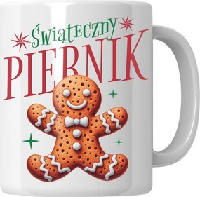 Karácsonyi bögre Mézeskalács Ajándék Mikulásra