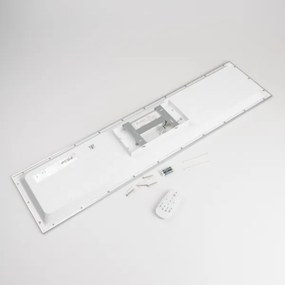 Fényerőszabályozható felületre szerelhető LED panel LED/32W/230V 2700-6500K 25x100 cm fehér + távirányító