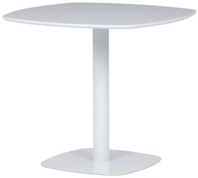 Étkezőasztal 80×80 cm, MDF, Fehér. WT – DT-X7117