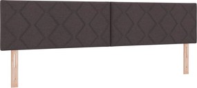 vidaXL Fejtámla Barna 200 cm szövet