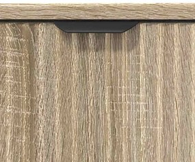 Fürdőszoba bútor szett 3 pcs sonoma tölgy 39.5 x 36 x 88 cm