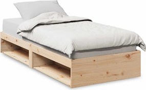 vidaXL kanapéágy ágy matrac 100x200 cm tömör fa fenyőfa