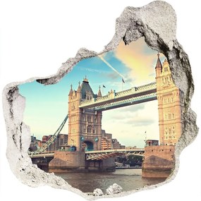 3d fali matrica lyuk a falban Tower híd londonban nd-p-102882604