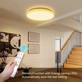 Brilagi - MILKY WAY LED dimmelhető lámpatest 24W/230V 3000-6500K átm. 38 cm + távirányító