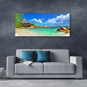 Vászonfotó Strand, tenger, táj 140x70 cm