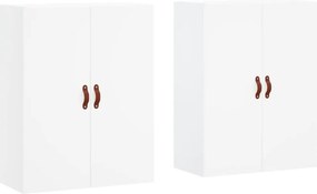 vidaXL 2 db fehér fali szekrény 69,5 x 34 x 90 cm