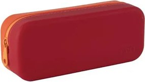 Tolltartó, display, cipzáras, szilikon, kétszínű, APLI Vibrant, vegyes színek (LCA20658)