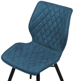 Étkezőszék szett 2 db Lissa (tengerkék). 1009994