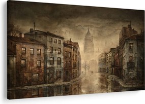 Kép - A város festése (90x60 cm)