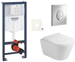 Fali WC szett Glacera Ava előtétfalas szereléshez SIKOGRSAVASA
