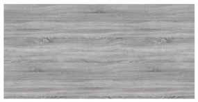 4 db szürke sonoma színű szerelt fa fali polc 80 x 40 x 1,5 cm