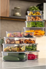 Ételtároló doboz készlet 4 x 3 db