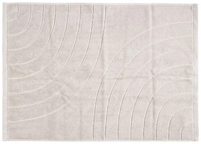 Világosszürke frottír pamut törölköző 50x70 cm Time – Zone