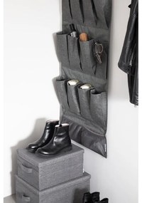 Szürke fedeles textil tárolódoboz 30x40x22 cm Soft Storage – Bigso