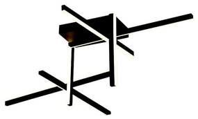 Zambelis 22027 - LED Dimmelhető felületre szerelhető csillár LED/46W/230V fekete