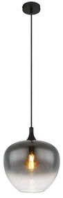 Globo 15548H1 - Csillár zsinóron MAXY 1xE27/60W/230V fekete