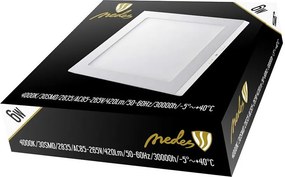 LED panel 6W / PSSF / SMD / 4000K / WH - LPL421