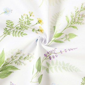 Goldea teflon szövet terítőknek - erdei virágok 160 cm
