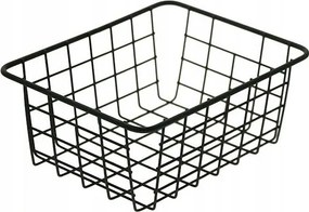 Fém Kosár Drót Fekete Gyümölcs Rendszerező Zöldség Fűszerek Díszek