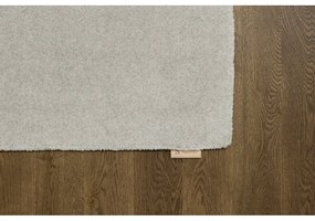 Krémszínű gyapjú szőnyeg 133x190 cm Calisia M Smooth – Agnella