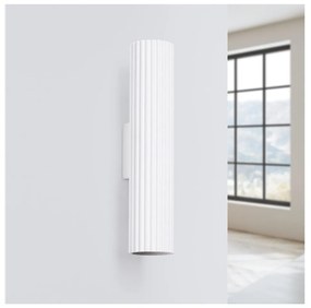 Fehér fali lámpa Gleam – Sollux