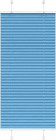vidaXL pliszírozott redőny kék 55x150 cm Szövetszélesség 54,4 cm