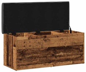 antik fa szerelt fa tárolópad 102x42x45 cm