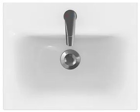 Cersanit S801-230-DSM Függesztett fürdőszobai szekrény mosdóval MODUO 50 cm fehér