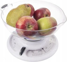 Hagyományos mechanikus konyhai mérleg 3 kg-os termékmérleg tállal