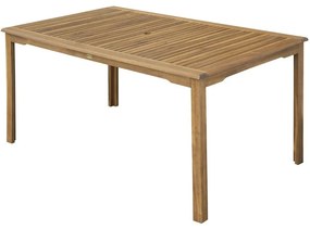 Fieldmann FDZN 4002-T fa asztal, 150 x 90 x 75 cm,150 x 90 x 75 cm