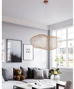 ByRydens 4201250-6501 - LED Csillár zsinóron HAYDEN LED/15W/230V arany