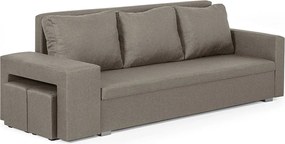 DOLAR II Háromszemélyes kinyitható kanapé Bézs