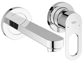 GROHE 20289000 - BAULOOP 110 mm kétlyukú mosdócsaptelep, fényes króm
