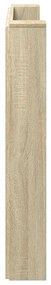 Fejtámla polcokkal Sonoma tölgy 140 x 16,5 x 103,5 cm Faanyag