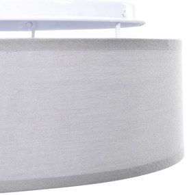 Mennyezeti Lámpák Lepel szürke Ø 38 cm Textil E27