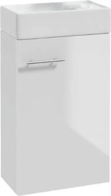 Mylife GERA falra szerelhető MAGASFÉNYŰ mosdószekrény mosdóval