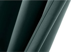 Türkizkék OXFORD függöny 140x250 cm Felfüggesztés: Hullámos sínszalag