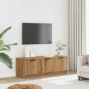 TV szekrény Artisan tölgy 102x35x36,5 cm Műanyag fa