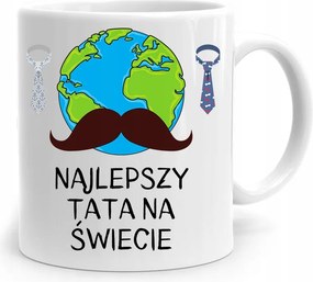 Apák Napi Bögre Apáknak A Világ Legjobbja fényképes nyomattal