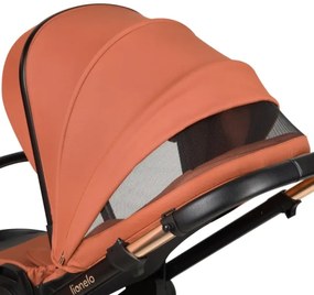 Lionelo - LAYLA 3 az 1-ben kombinált babakocsi Rozsdabarna