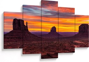 Kép - Emlékmű - völgy Arizonában (150x105 cm)